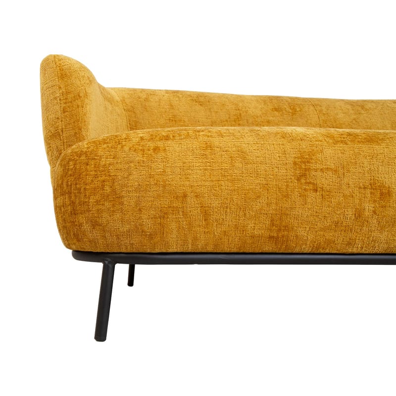 Soffa Gemala 2,5-sits - gul - Möbler - Soffa - Sammetssoffa