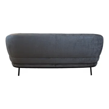 Soffa Gemala 2,5-sits - mörkgrå - Möbler - Soffa - Sammetssoffa