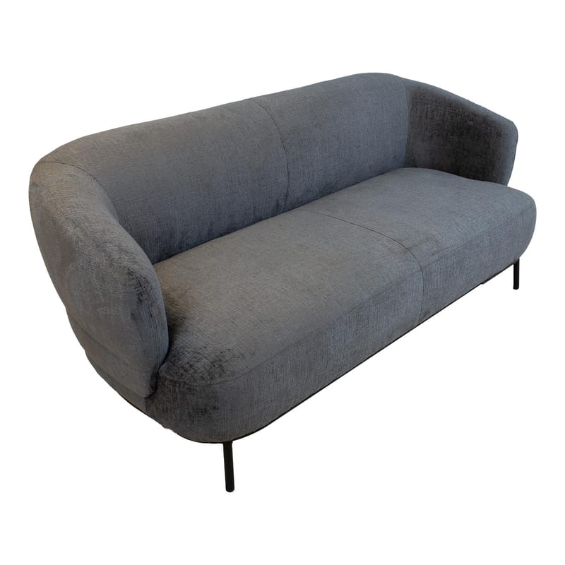 Soffa Gemala 2,5-sits - mörkgrå - Möbler - Soffa - Sammetssoffa