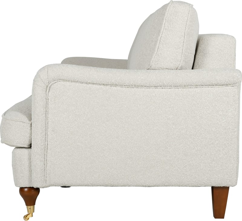 Soffa Howard 2-sits i bouclé 187 cm - Vit - Möbler - Soffa - Howardsoffor