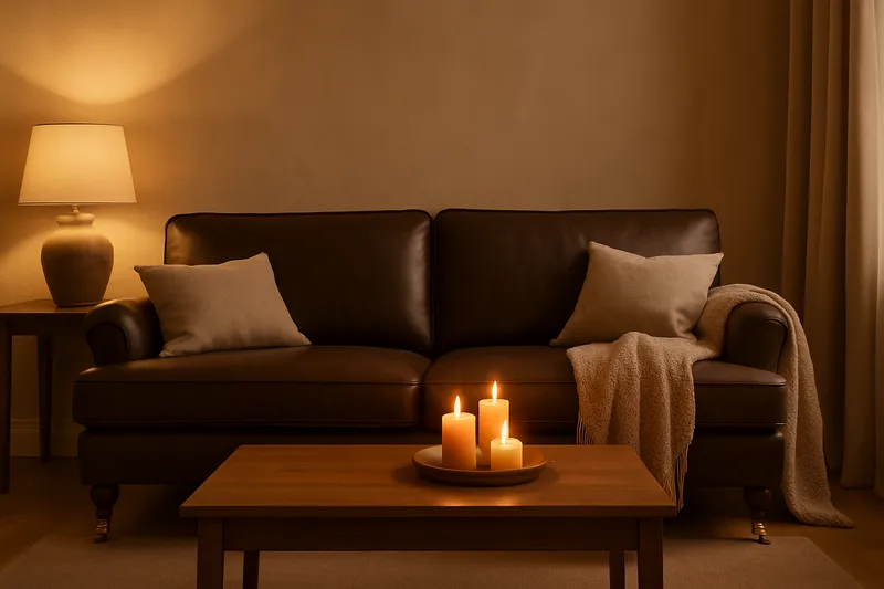 Soffa Howard Watford Deluxe - 210 cm, Vintagebrunt