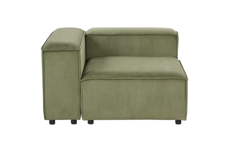 Soffa i höger hörn Ardal Grön/Svart - Grön/Svart - Möbler - Soffa - Soffgrupp