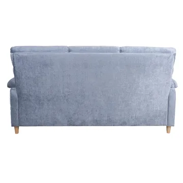 Soffa Ingrid 3-sits - gråblå - Möbler - Soffa - Sammetssoffa