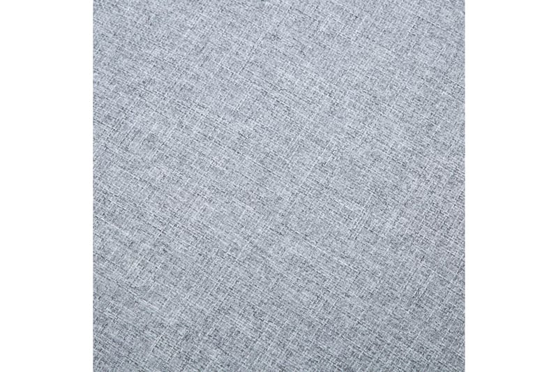 Soffa L-formad tygklädsel 171,5x138x81,5 cm ljusgrå - Grå - Divansoffor & schäslongsoffa