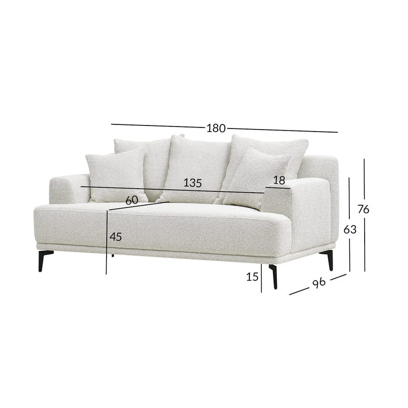 Soffa Magnolia 2-sits - ljusbeige - Möbler - Soffa - 2 sits soffa