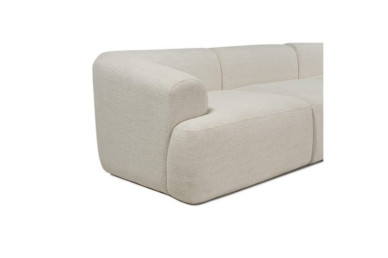 Soffa med 3 sittplatser Dashwood Vit - Vit - Möbler - Soffa - 4 sits soffa