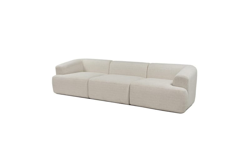 Soffa med 3 sittplatser Dashwood Vit - Vit - Möbler - Soffa - 4 sits soffa