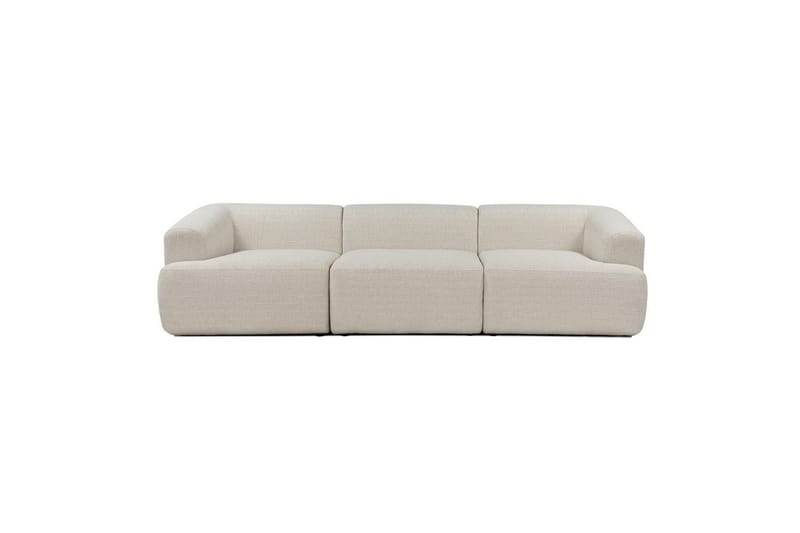 Soffa med 3 sittplatser Dashwood Vit - Vit - Möbler - Soffa - 4 sits soffa