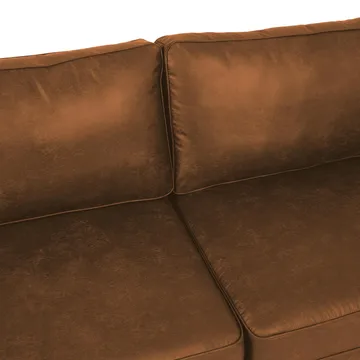 Soffa Sofia 3-sits - Brun - Möbler - Soffa - Skinnsoffor
