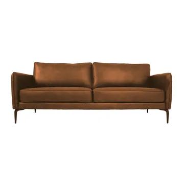 Soffa Sofia 3-sits - Brun - Möbler - Soffa - Skinnsoffor