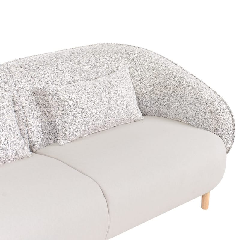 Soffa Umea - Beige, ljust trä - Möbler - Soffa - 3 sits soffa