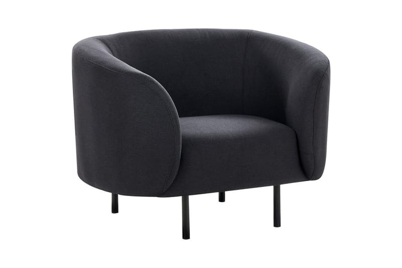 6-sits Soffgrupp Loen Svart - Svart - Möbler - Soffa - Soffgrupp