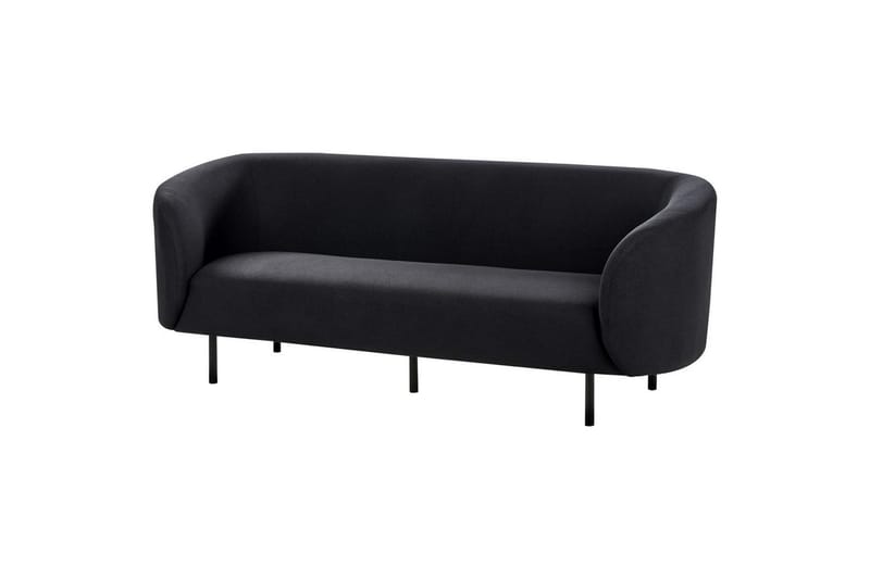 6-sits Soffgrupp Loen Svart - Svart - Möbler - Soffa - Soffgrupp