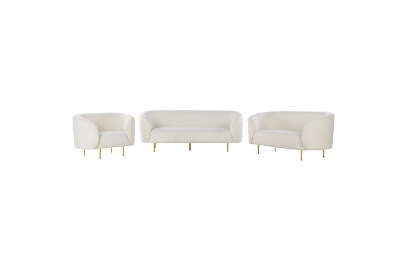 6-sits Soffgrupp Loen Vit - Vit - Möbler - Soffa - Soffgrupp