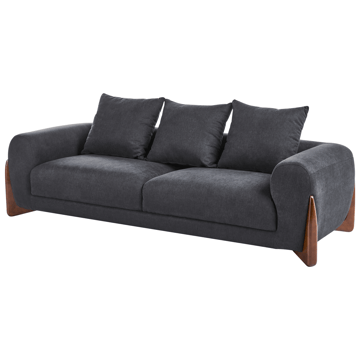 Soffgrupp 6-sits Vinliden - Mörkbrun, Svart - Möbler - Soffa - Soffgrupp