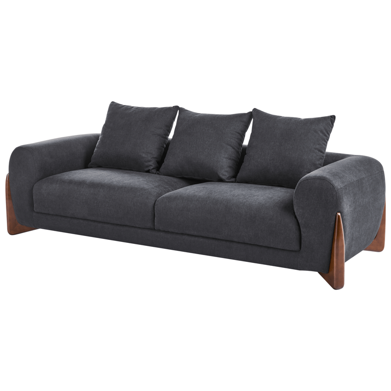 Soffgrupp 6-sits Vinliden - Mörkbrun, Svart - Möbler - Soffa - Soffgrupp