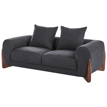 Soffgrupp 6-sits Vinliden - Mörkbrun, Svart - Möbler - Soffa - Soffgrupp