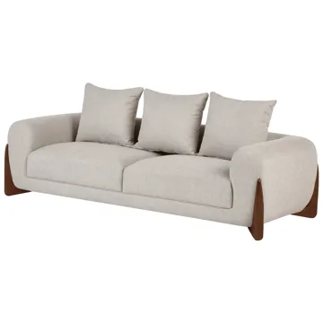 Soffgrupp 6-sits Vinliden - Taupe - Möbler - Soffa - Soffgrupp