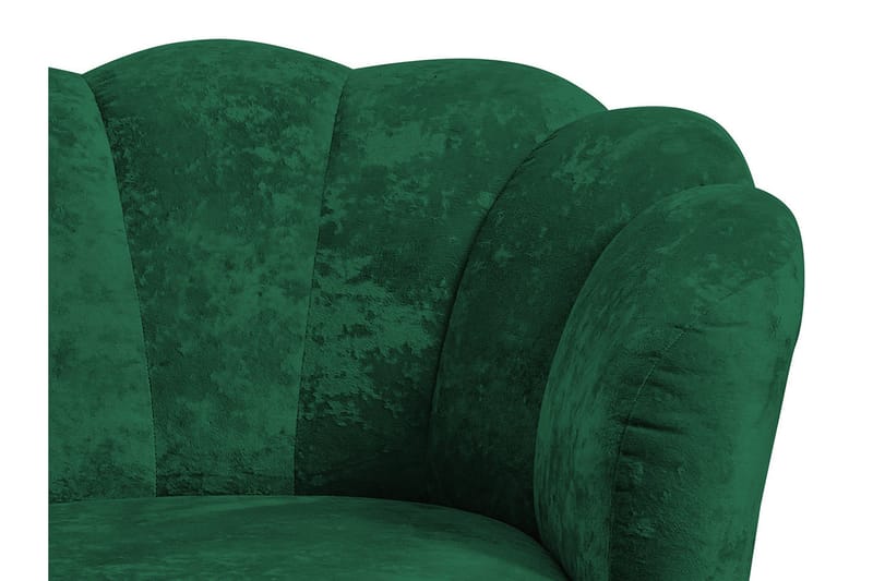 Adrial 3-sits Soffgrupp - Sammet/Blå - Möbler - Soffa - Soffgrupp