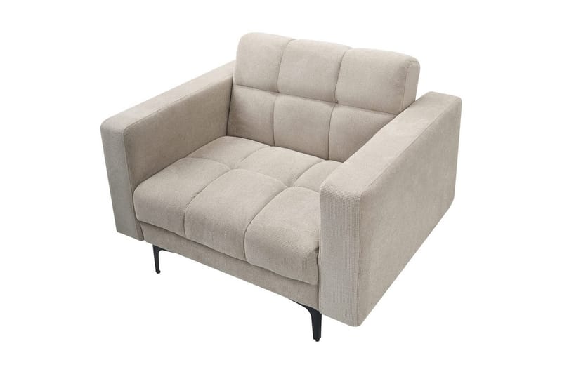 Soffgrupp Alnes Beige/svart - Beige/svart - Möbler - Soffa - Soffgrupp
