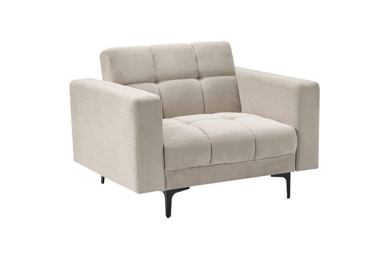 Soffgrupp Alnes Beige/svart - Beige/svart - Möbler - Soffa - Soffgrupp