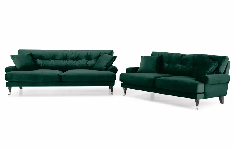 Andrew Soffgrupp 3+2 Sammet, Grön