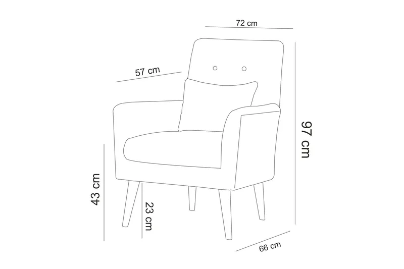 Arianda 3-sits Knappsydd Bäddbar Soffgrupp i Tyg - Krämvit - Möbler - Soffa - Soffgrupp