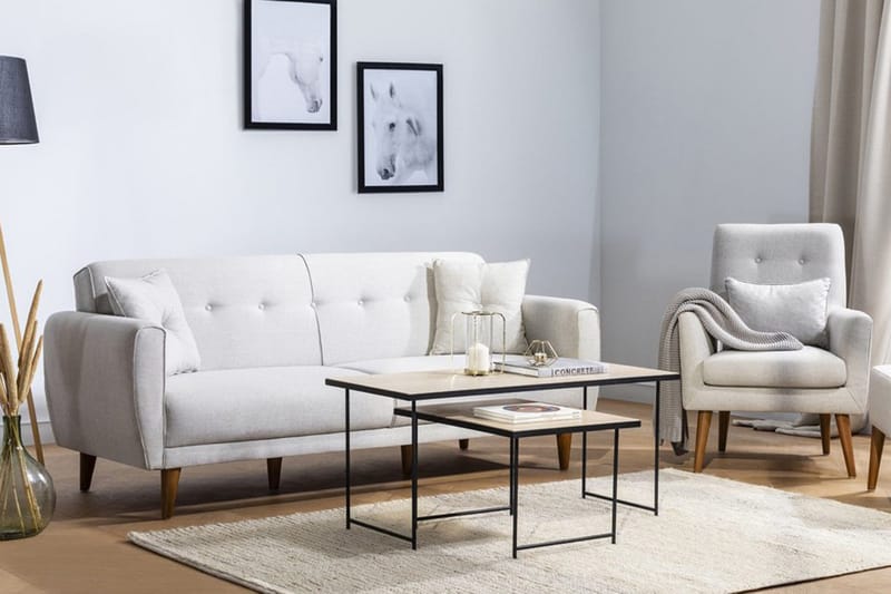 Arianda Soffgrupp - Cream - Möbler - Soffa - Soffgrupp