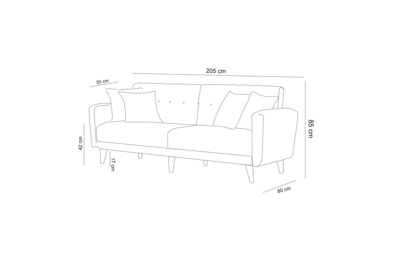 Arianda Soffgrupp - Grå - Möbler - Soffa - Soffgrupp
