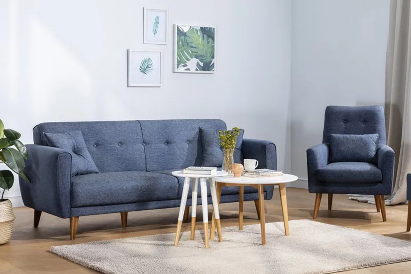 Arianda Soffgrupp - Mörkblå - Möbler - Soffa - Soffgrupp