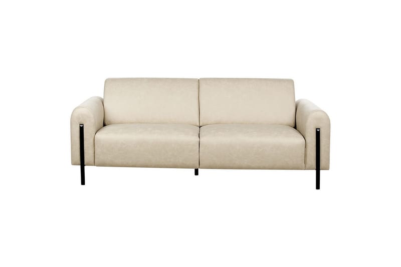 Soffgrupp Askim Beige/svart, Polyester - Beige/svart, Polyester - Möbler - Soffa - Soffgrupp