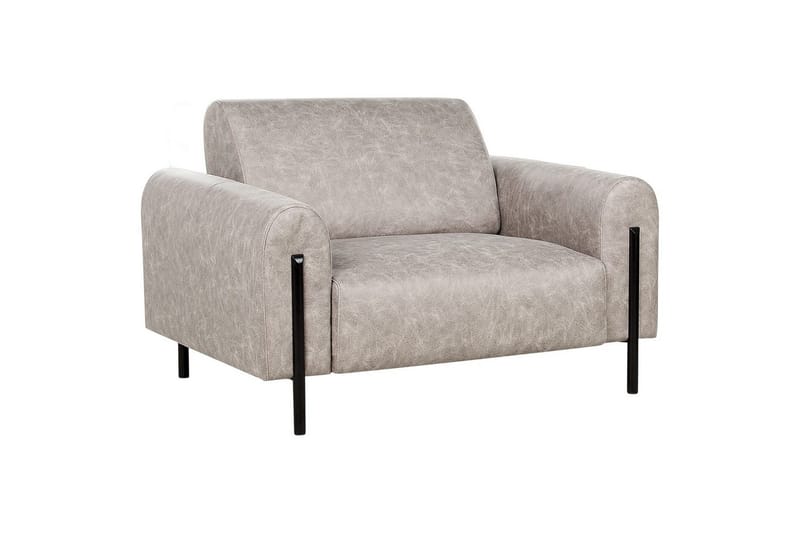 Soffgrupp Askim Grå/svart, Polyester - Grå - Möbler - Soffa - Soffgrupp