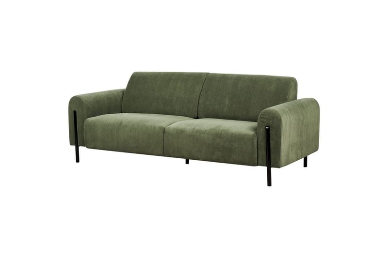 Soffgrupp Askim Grön/Svart, Manchestertyg - Grön/Svart, Manchestertyg - Möbler - Soffa - Soffgrupp