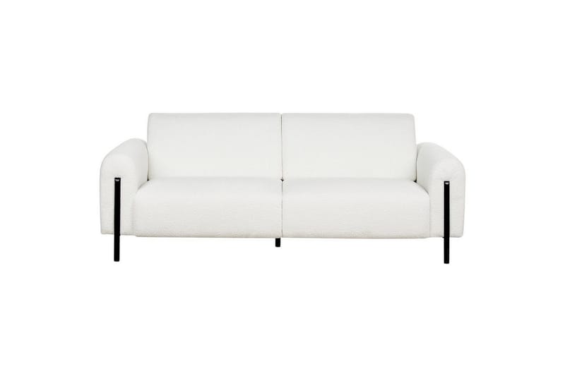 Soffgrupp Askim Vit/Svart, Bouclé - Vit/Svart, Bouclé - Möbler - Soffa - Soffgrupp