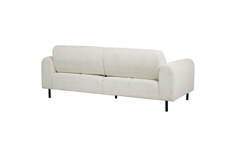 Soffgrupp Askim Vit/Svart, Manchestertyg - Vit/Svart, Manchestertyg - Möbler - Soffa - Soffgrupp