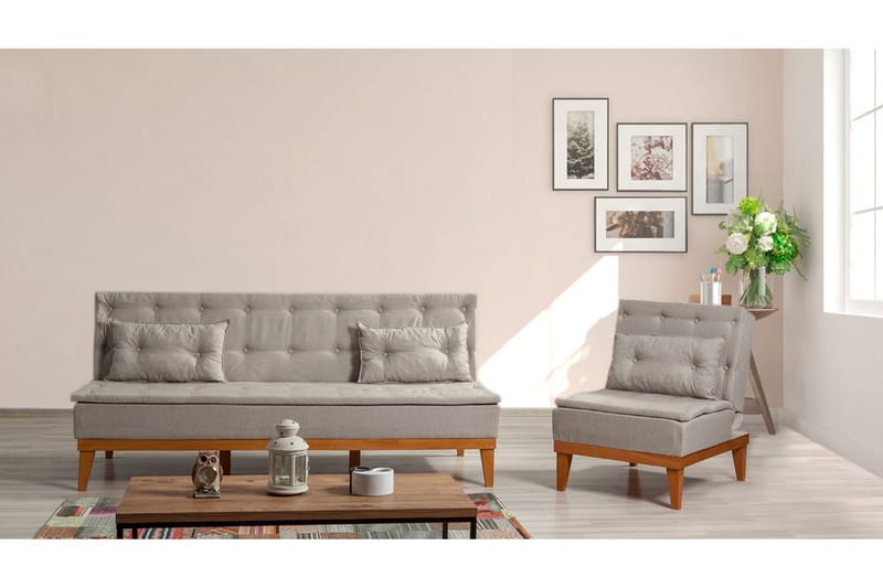 Fuoco Soffgrupp - Cream - Möbler - Soffa - Soffgrupp