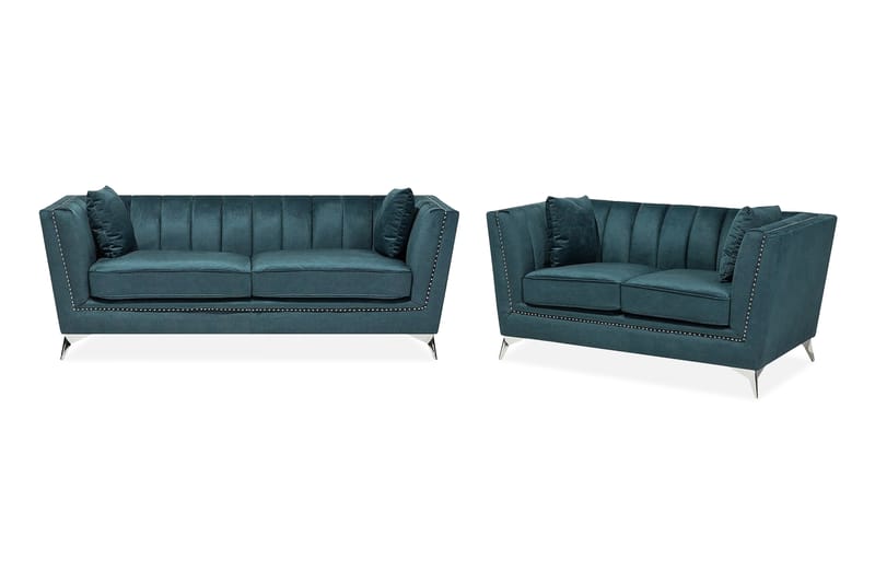 Gaula Soffgrupp 2-Sits+3-Sits - Blå - Möbler - Soffa - Soffgrupp