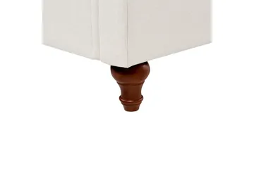 Soffgrupp Ginnerup Beige/mörkt trä - Beige/mörkt trä - Möbler - Soffa - Soffgrupp