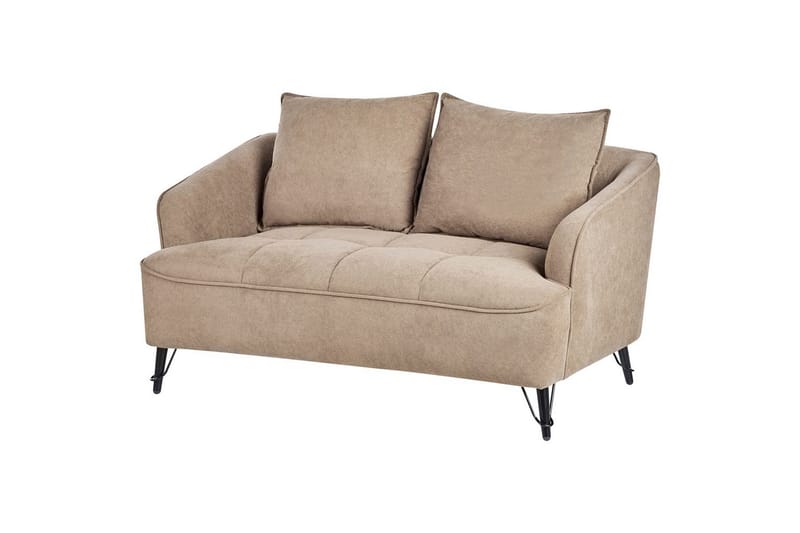 Soffgrupp Hobro Brun/Svart - Brun/Svart - Möbler - Soffa - Soffgrupp