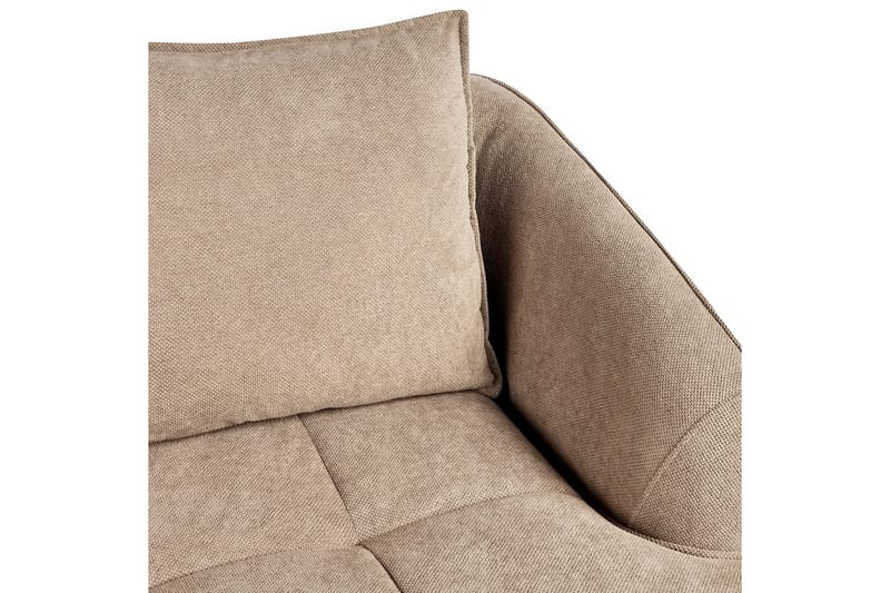 Soffgrupp Hobro Brun/Svart - Brun/Svart - Möbler - Soffa - Soffgrupp