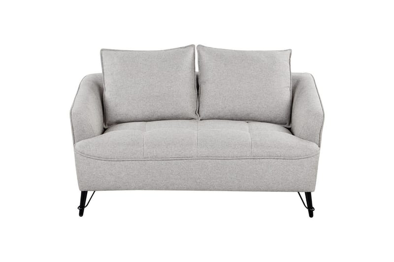 Soffgrupp Hobro Grå/svart - Grå/svart - Möbler - Soffa - Soffgrupp