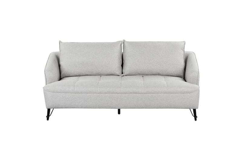 Soffgrupp Hobro Grå/svart - Grå/svart - Möbler - Soffa - Soffgrupp