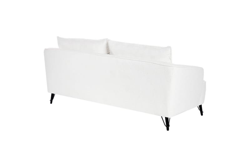 Soffgrupp Hobro Vit/Svart - Vit - Möbler - Soffa - Soffgrupp