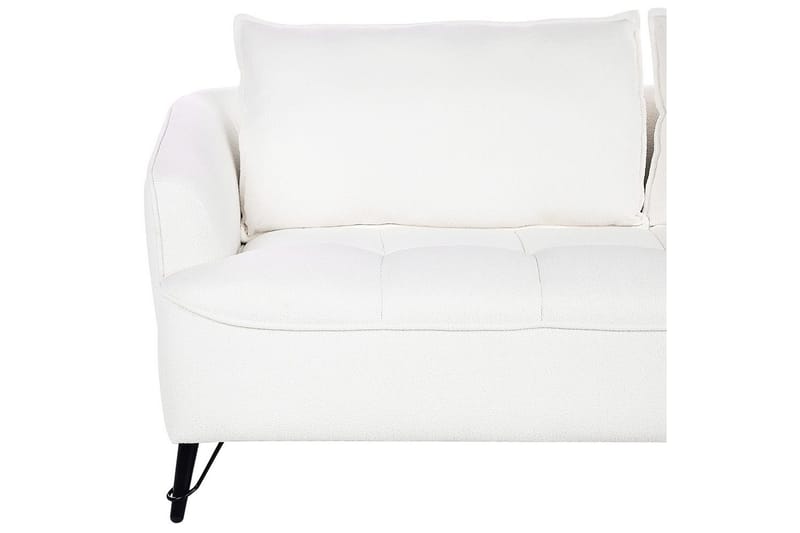 Soffgrupp Hobro Vit/Svart - Vit/Svart - Möbler - Soffa - Soffgrupp