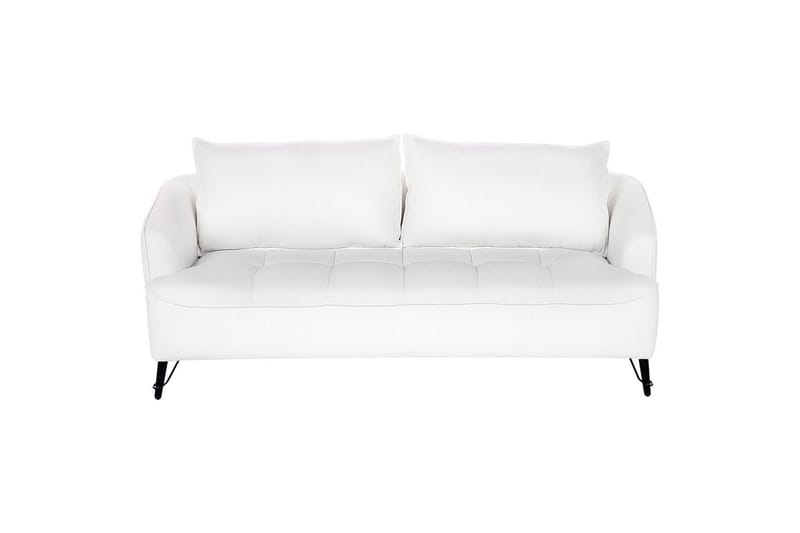Soffgrupp Hobro Vit/Svart - Vit/Svart - Möbler - Soffa - Soffgrupp