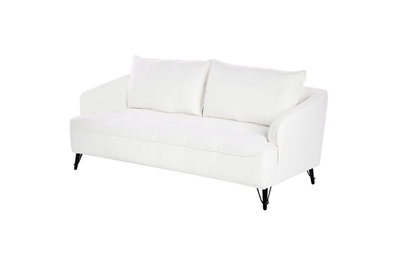 Soffgrupp Hobro Vit/Svart - Vit/Svart - Möbler - Soffa - Soffgrupp