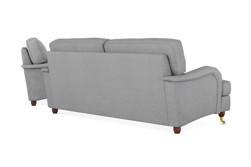 Howard Lyx Soffgrupp 3-sits + 2-sits Tygsoffa - Ljusgrå - Möbler - Soffa - Soffgrupp - Howard soffgrupp