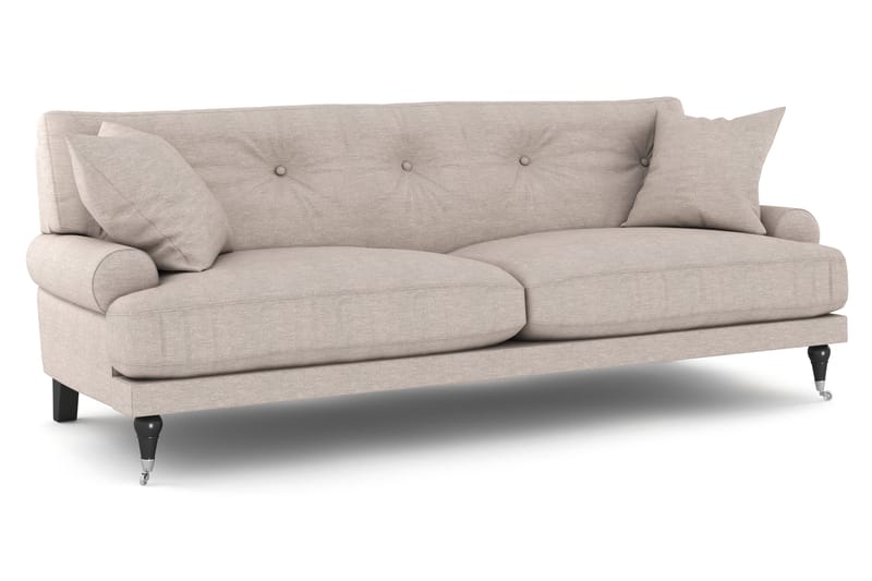 Andrew 3-sits Tygsoffa - Beige - Möbler - Soffa - Soffgrupp - Howard soffgrupp