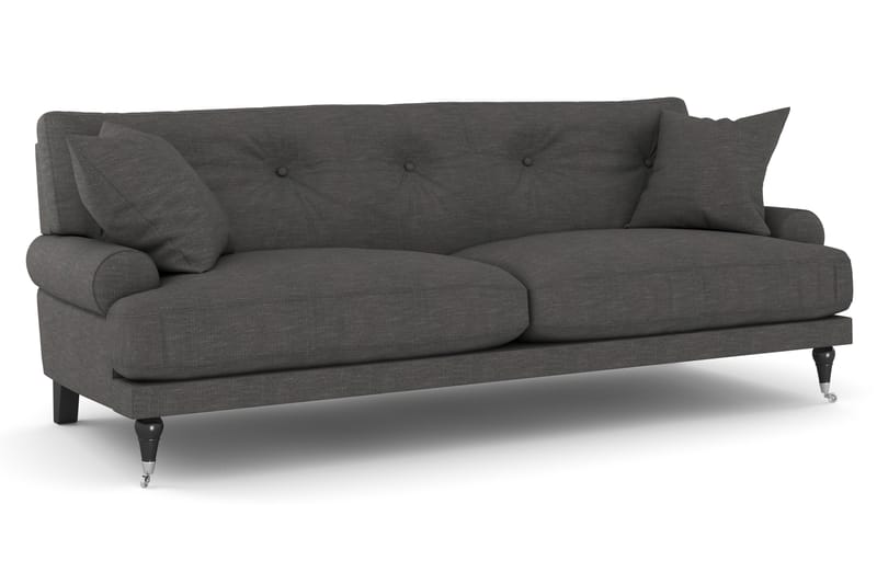 Andrew 3-sits Tygsoffa - Mörkgrå - Möbler - Soffa - Soffgrupp - Howard soffgrupp
