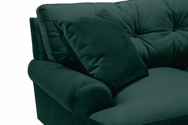 Andrew Soffgrupp 3+2+1 Sammet - Grön - Möbler - Soffa - Soffgrupp - Howard soffgrupp